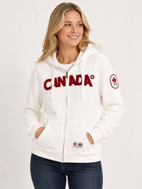 Hudson’s Bay Team Canada Vancouver 2010 Olympic Full Zip Hoodie 2XL